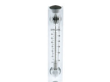 Caudalímetro de agua para montar en panel